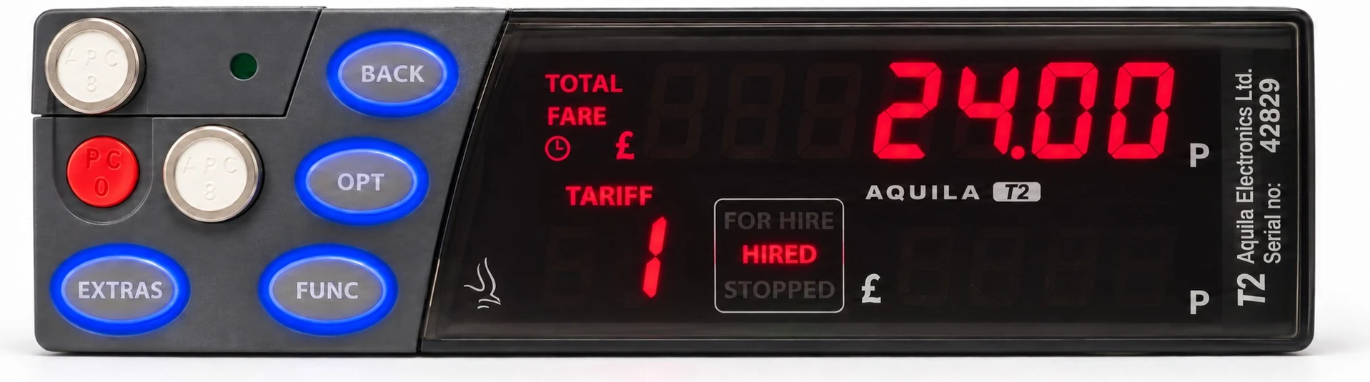 Aquila T2 Mk II taximeter